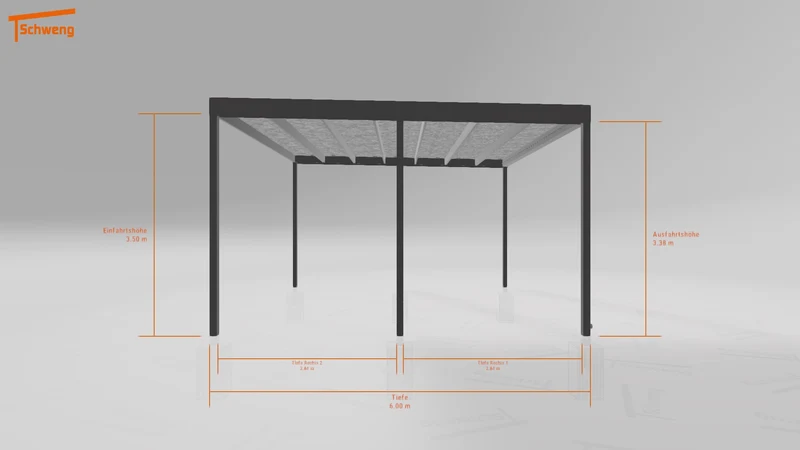 #DE Schweng Flachdachcarport C600 (ID 2qy3nj) #MTG