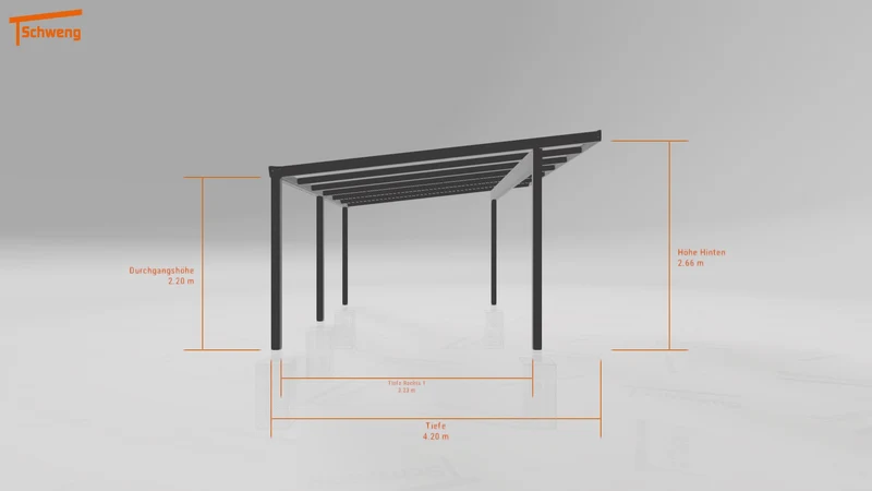#DE Schweng Terrassenüberdachung S400 (ID pb72k8)