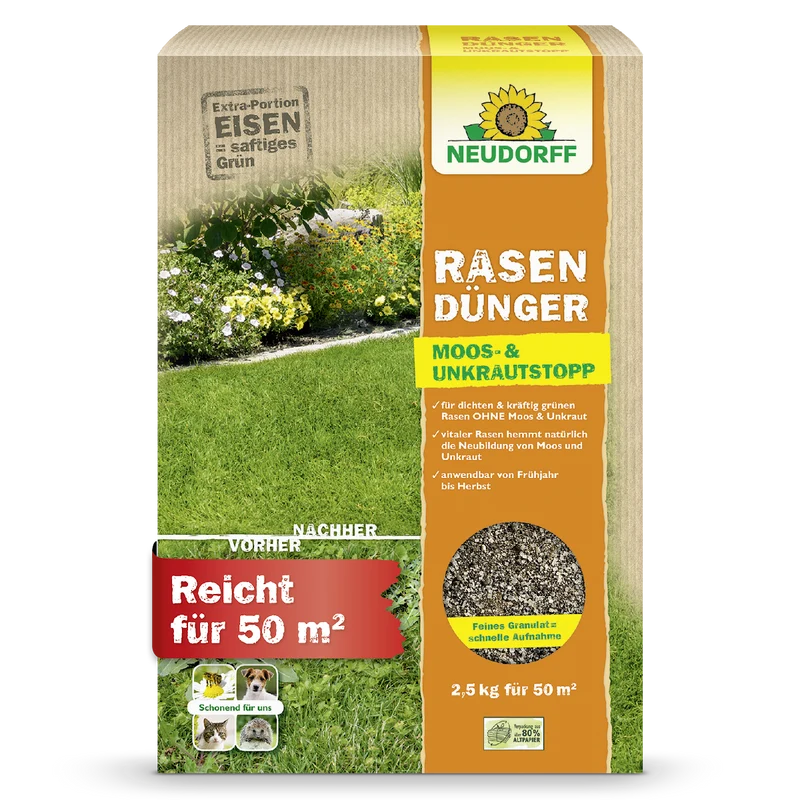 RasenDünger Moos- & UnkrautStopp