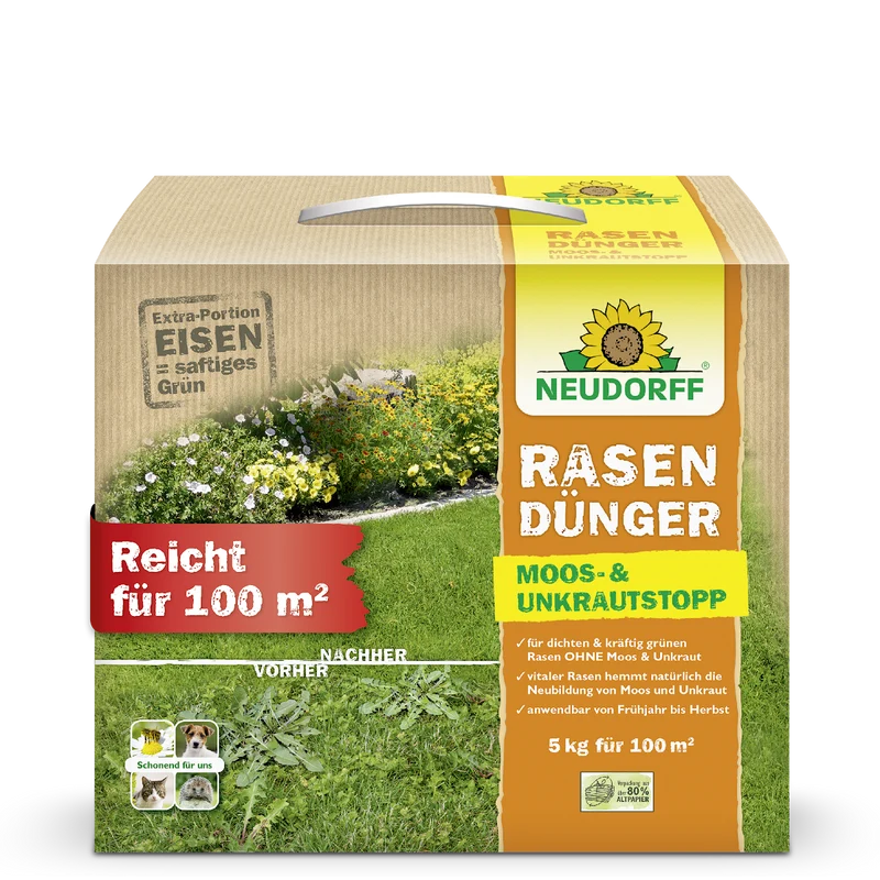 RasenDünger Moos- & UnkrautStopp