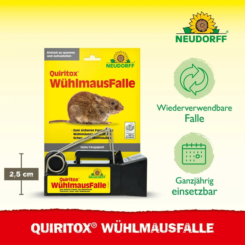 Quiritox WühlmausFalle