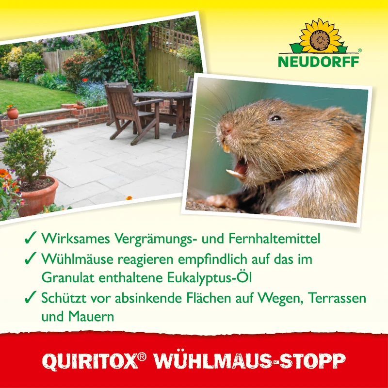 Quiritox Wühlmaus-Stopp