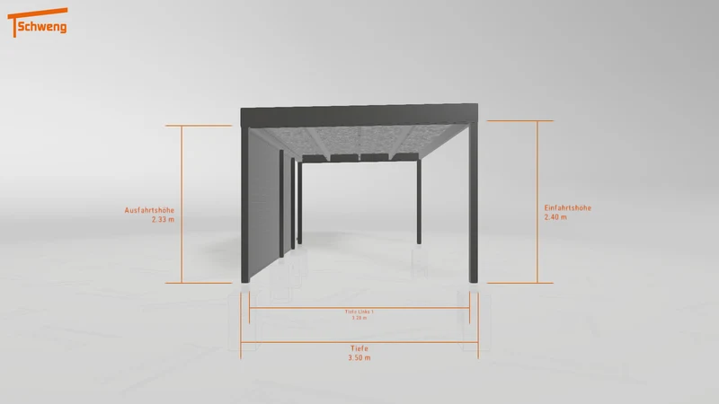 #DE Schweng Flachdachcarport C600+ (ID x7pvyw) #MTG
