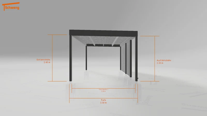 #DE Schweng Flachdachcarport C600+ (ID x7pvyw) #MTG