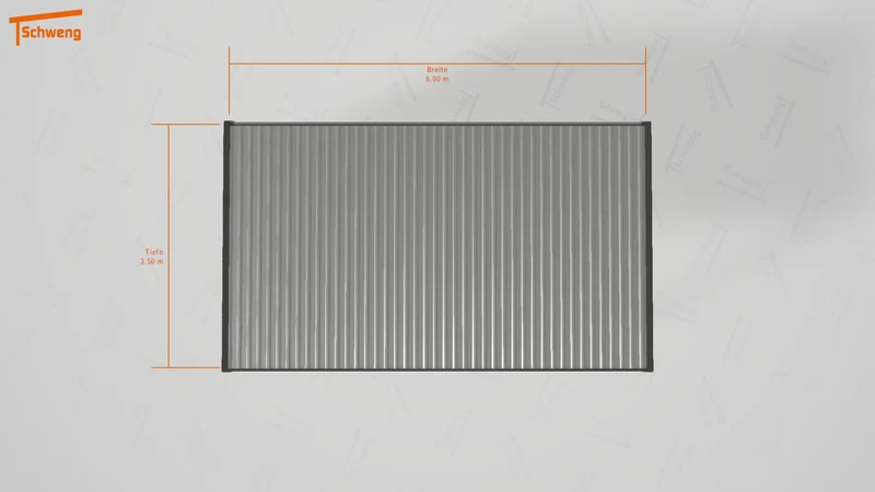 #DE Schweng Flachdachcarport C600+ (ID x7pvyw) #MTG