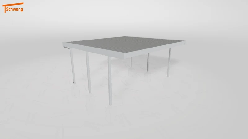 #DE Schweng Flachdachcarport C600+ (ID 5mx2kq) #MTG