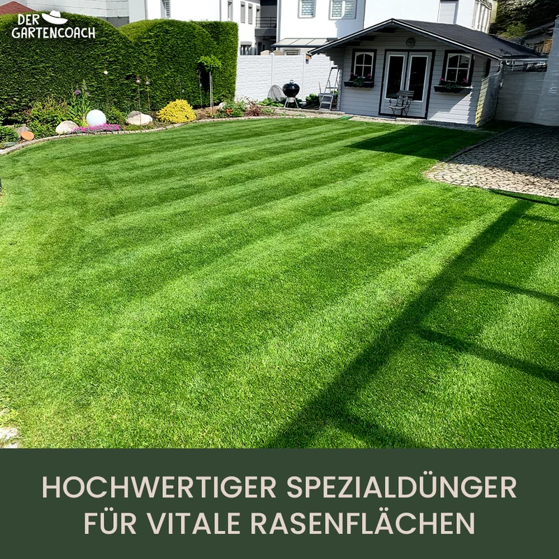 Gartencoach Rasendünger 5 kg – Für dichten & gesunden Rasen
