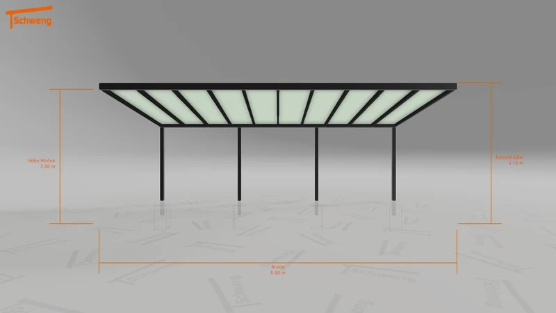 #DE Schweng Terrassenüberdachung S400 (ID 427987)