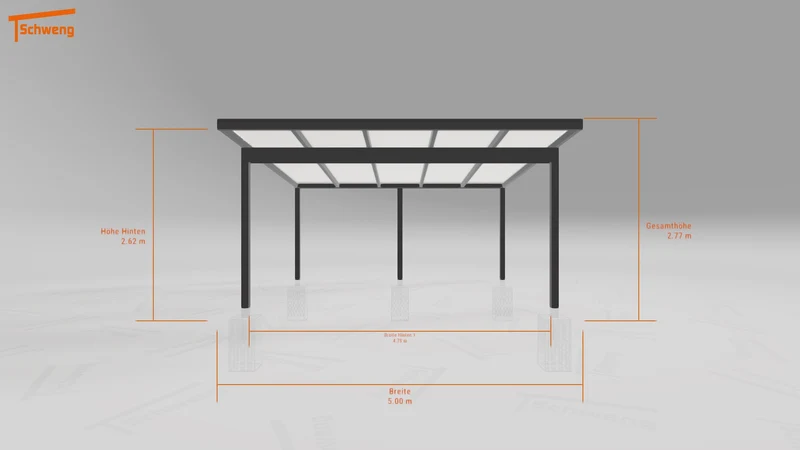 #DE Schweng Pultdachcarport S400 (ID mj948v) #MTG