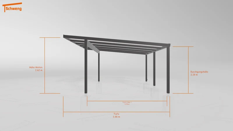 #DE Schweng Pultdachcarport S400 (ID mj948v) #MTG