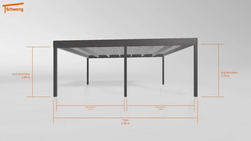 #DE Schweng Flachdachcarport C600 (ID 9wz2gq) #MTG