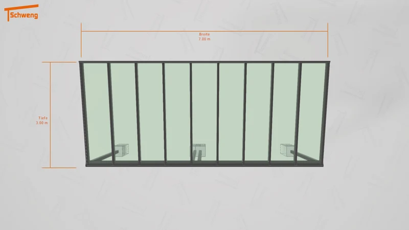 #DE Schweng Terrassenüberdachung S400 (ID dv49xx)