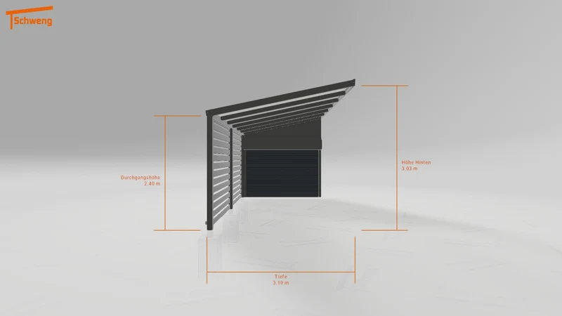 #DE Schweng Pultdachcarport S350 (ID zb2rvv) #MTG