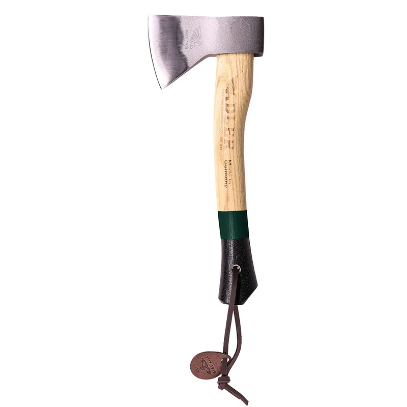 Adler Campingbeil mit Lederschutz