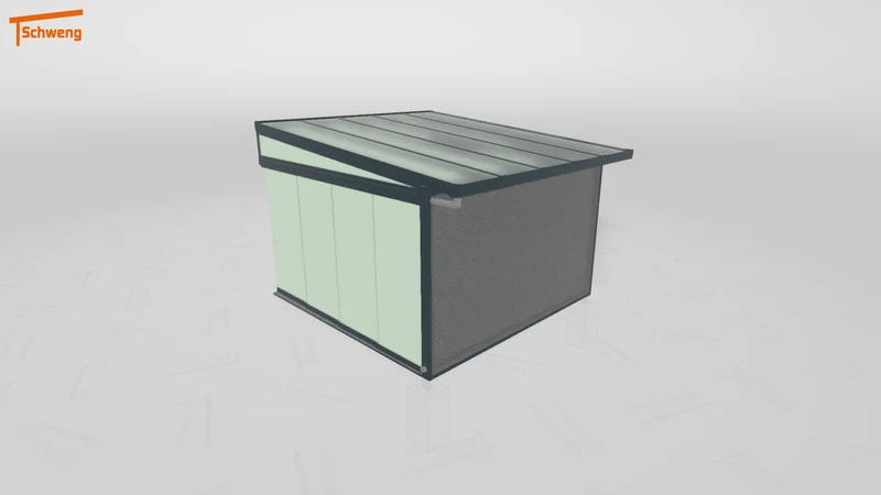 #DE Schweng Terrassenüberdachung S400 (ID dv492m)