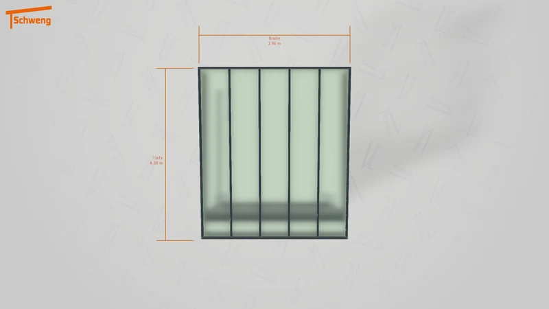 #DE Schweng Terrassenüberdachung S400 (ID dv492m)