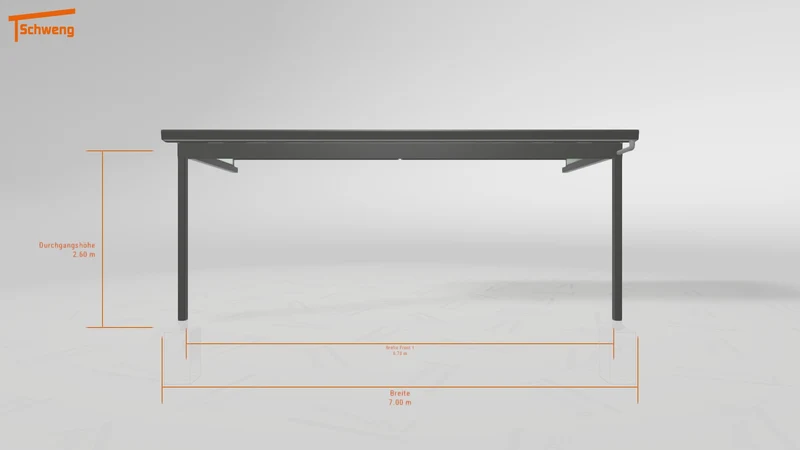 #DE Schweng Terrassenüberdachung S400 (ID g72n27)