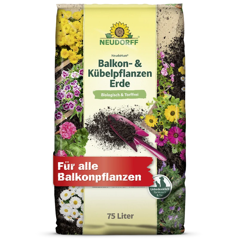 NeudoHum Balkon -& KübelpflanzenErde