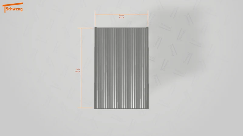#DE Schweng Flachdachcarport C600 (ID bk4bw2) #MTG