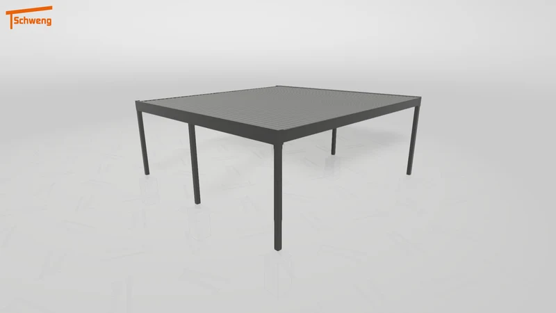 #DE Schweng Flachdachcarport C600+ (ID w3bd9w)