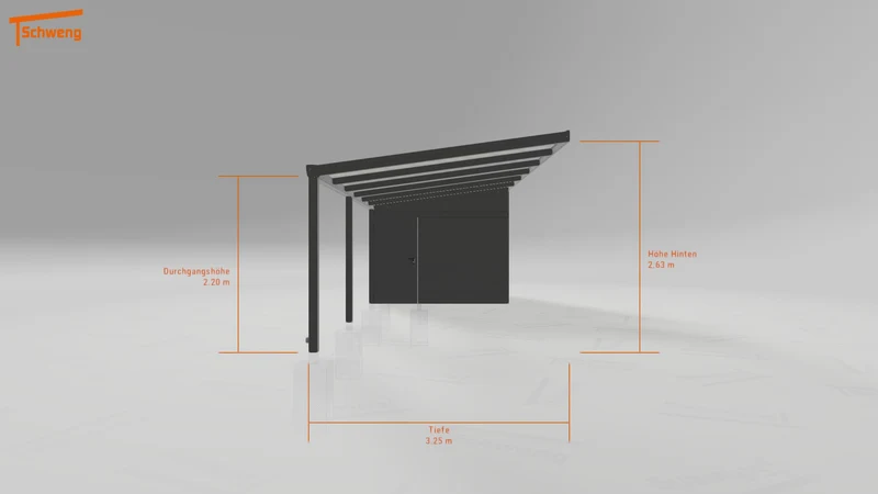 #DE Schweng Pultdachcarport S400 (ID rj84kp) #MTG