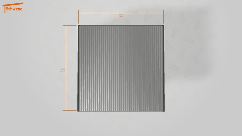 #DE Schweng Flachdachcarport C600+ (ID pb748y)