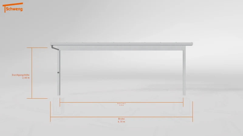 #DE Schweng Terrassenüberdachung S350 (ID mj9w59)
