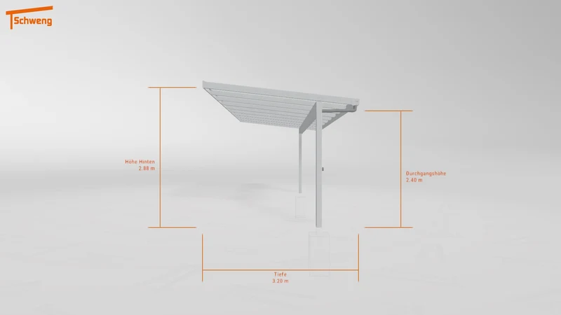 #DE Schweng Terrassenüberdachung S350 (ID mj9w59)