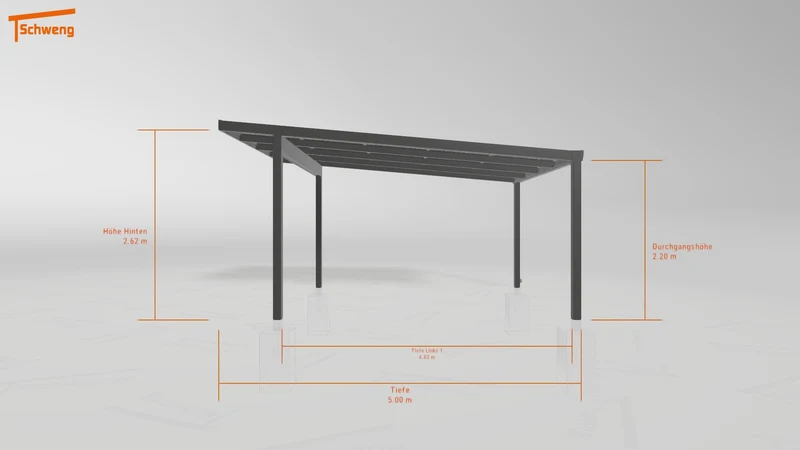 #DE Schweng Pultdachcarport S400 (ID bk4z9b)