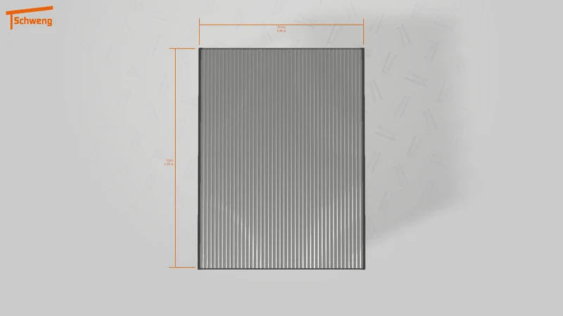 #DE Schweng Flachdachcarport C600+ (ID 77jxwz) #MTG