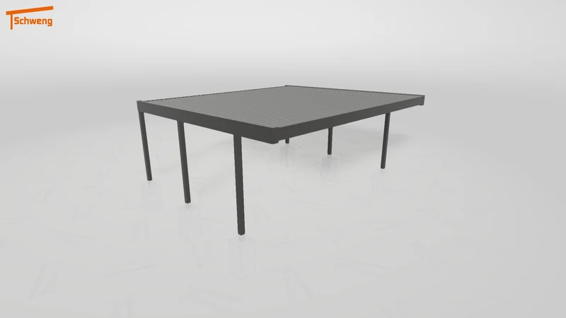 #DE Schweng Flachdachcarport C600 (ID mj947g) #MTG