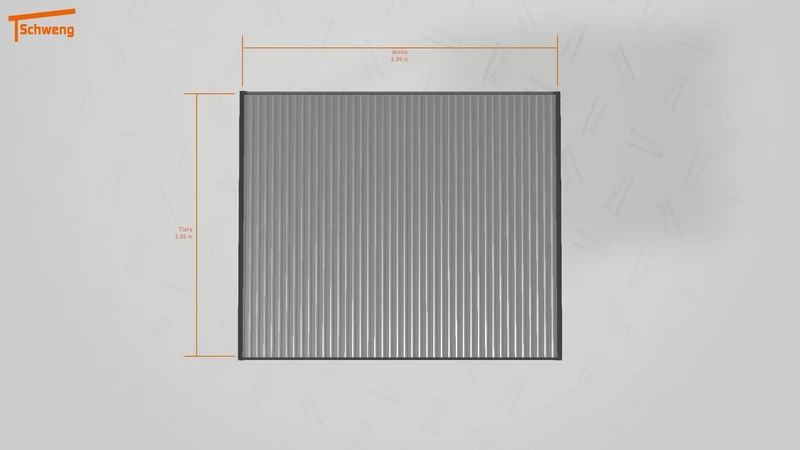 #DE Schweng Flachdachcarport C600 (ID 5mx2gk) #MTG
