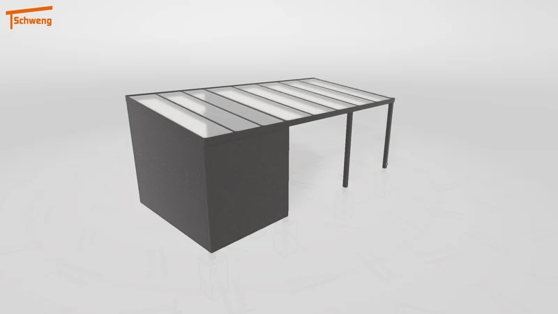 #DE Schweng Pultdachcarport S400 (ID 335ng5) #MTG