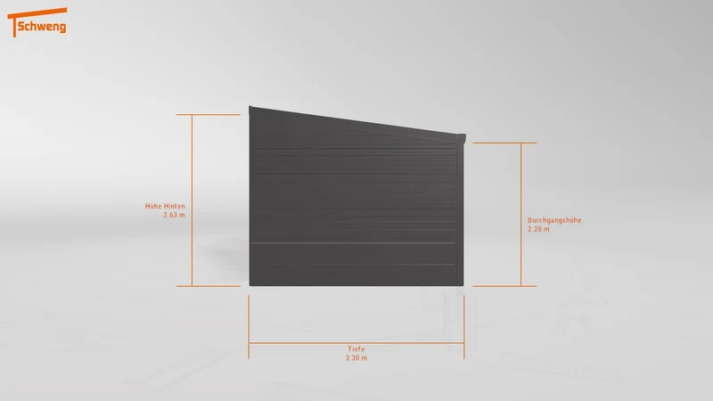 #DE Schweng Pultdachcarport S400 (ID g72nbb) #MTG