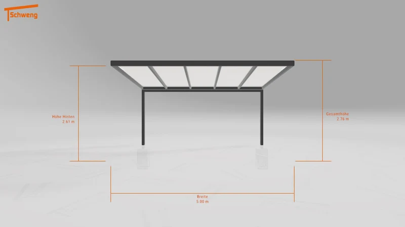 #DE Schweng Terrassenüberdachung S400 (ID 77jdqj)