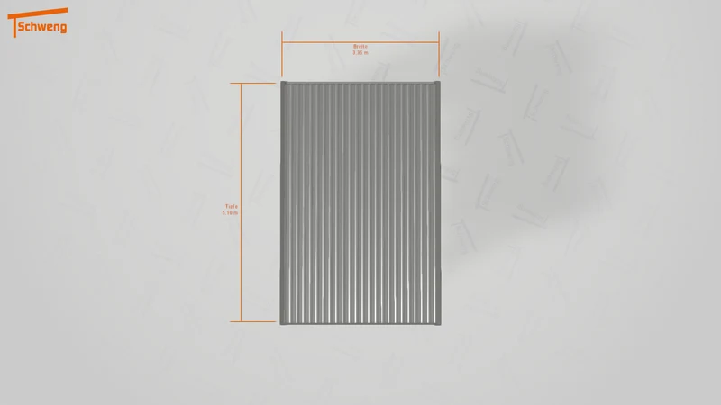 #DE Schweng Flachdachcarport C600 (ID g7298r) #MTG