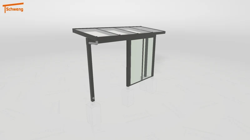 #AT Schweng Terrassenüberdachung S350 (ID qdx8kn)