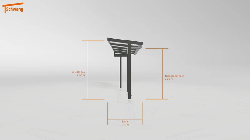 #AT Schweng Terrassenüberdachung S350 (ID qdx8kn)