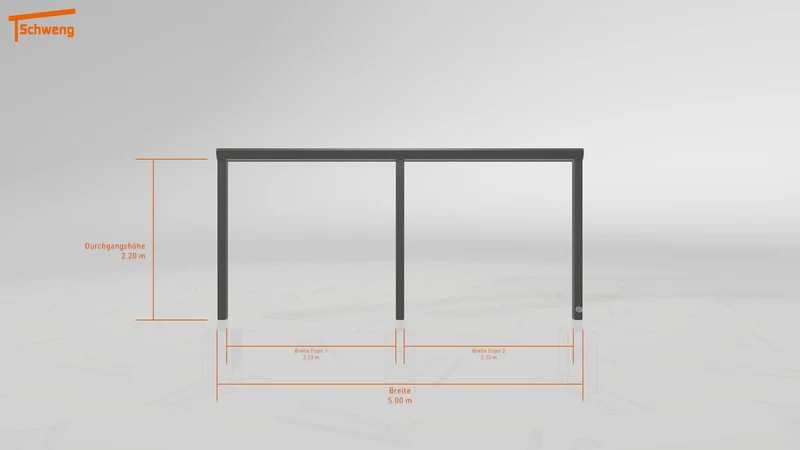 #DE Schweng Terrassenüberdachung S400 (ID 5mx57p)