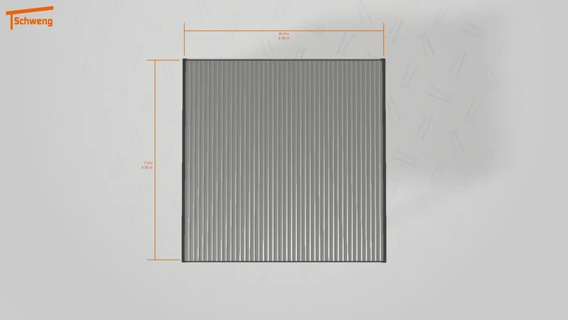 #DE Schweng Flachdachcarport C600+ (ID 427y5g) #MTG