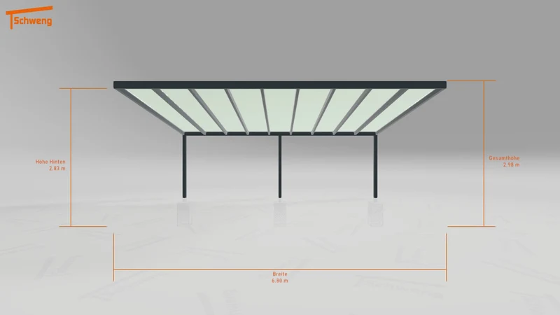 #DE Schweng Terrassenüberdachung S400 (ID 9wzjj9)