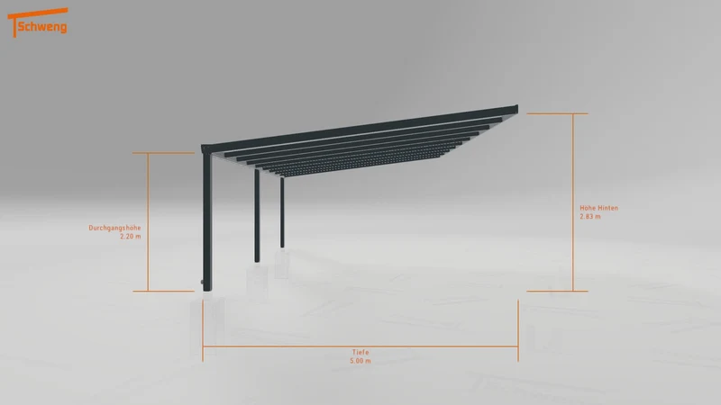#DE Schweng Terrassenüberdachung S400 (ID 9wzjj9)