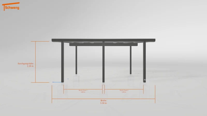 #DE Schweng Pultdachcarport S400 (ID n5ywwv)