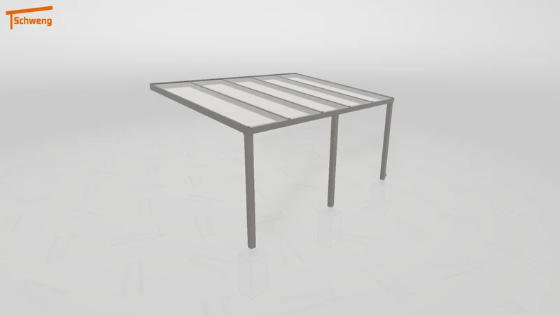 #DE Schweng Terrassenüberdachung S350 (ID k2483g)