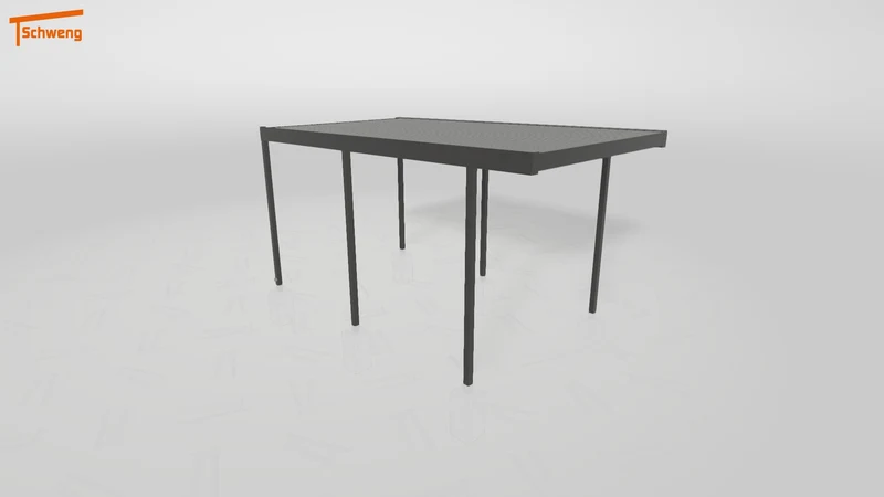 #DE Schweng Flachdachcarport C600 (ID g72nzb)