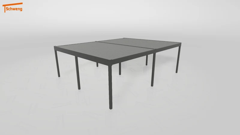 #DE Schweng Flachdachcarport C600 (ID bk4bd7) #MTG