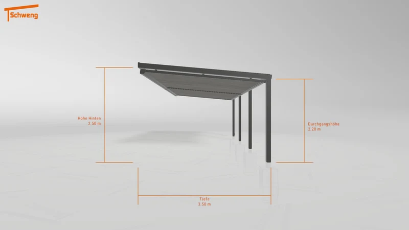 #DE Schweng Terrassenüberdachung S350 (ID mj9wmr)