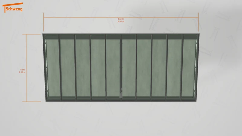 #DE Schweng Terrassenüberdachung S350 (ID mj9wmr)