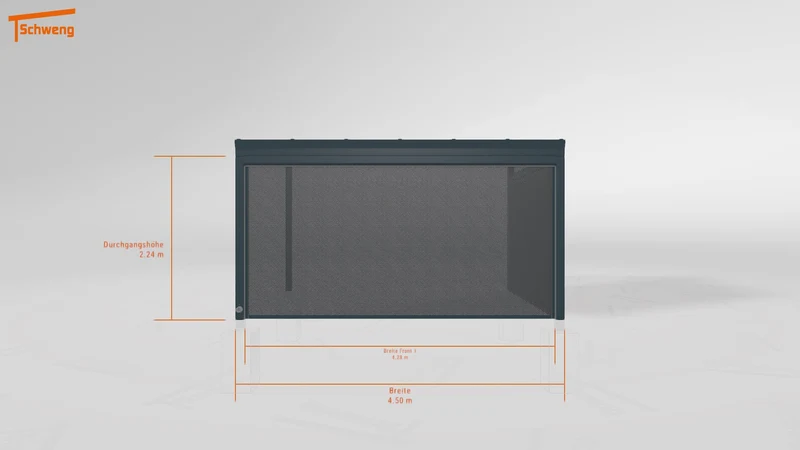 #DE Schweng Terrassenüberdachung S350 (ID mj9wyr)
