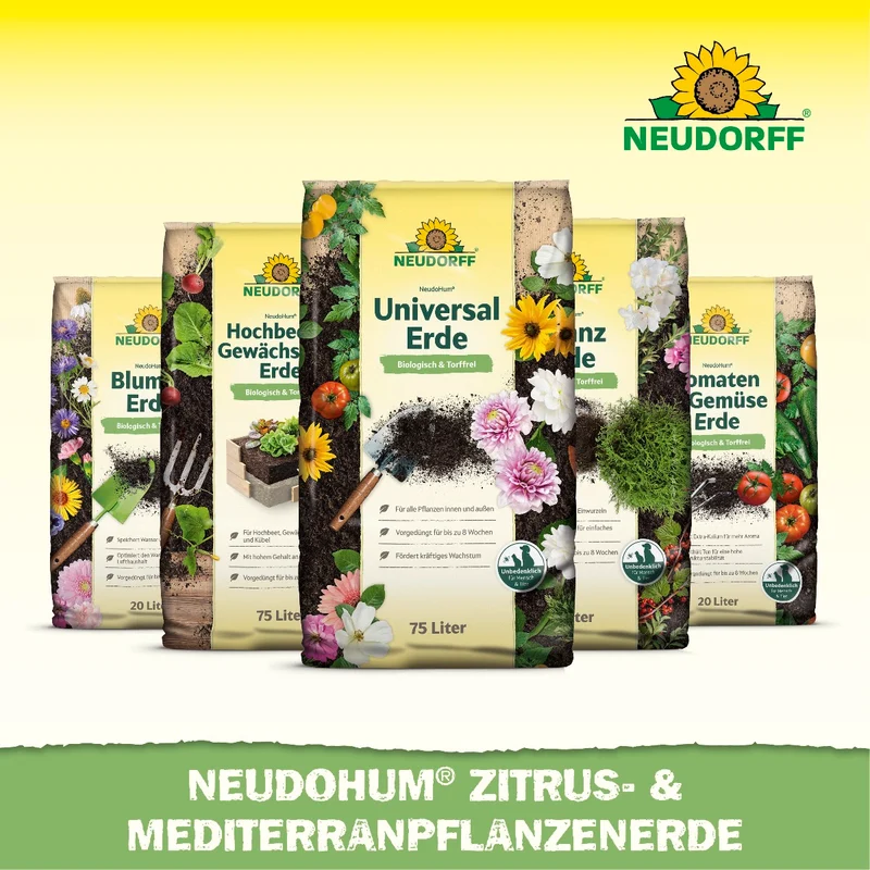 NeudoHum Zitrus- & MediterranpflanzenErde